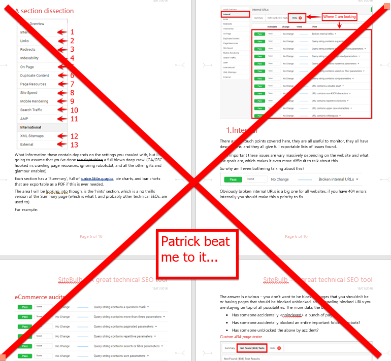 Original blog post about SiteBulb that I was writing