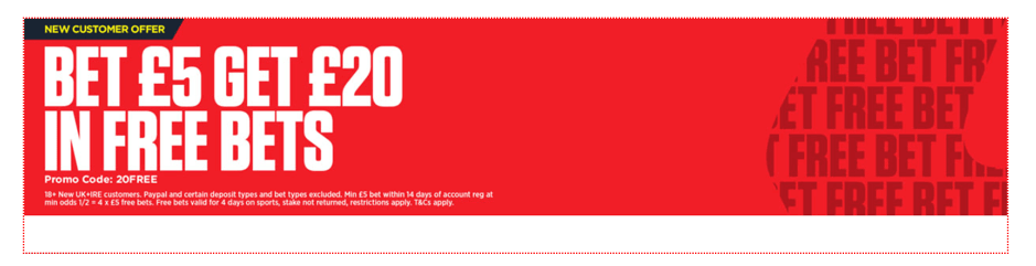 Ladbrokes CTA banner screenshot.