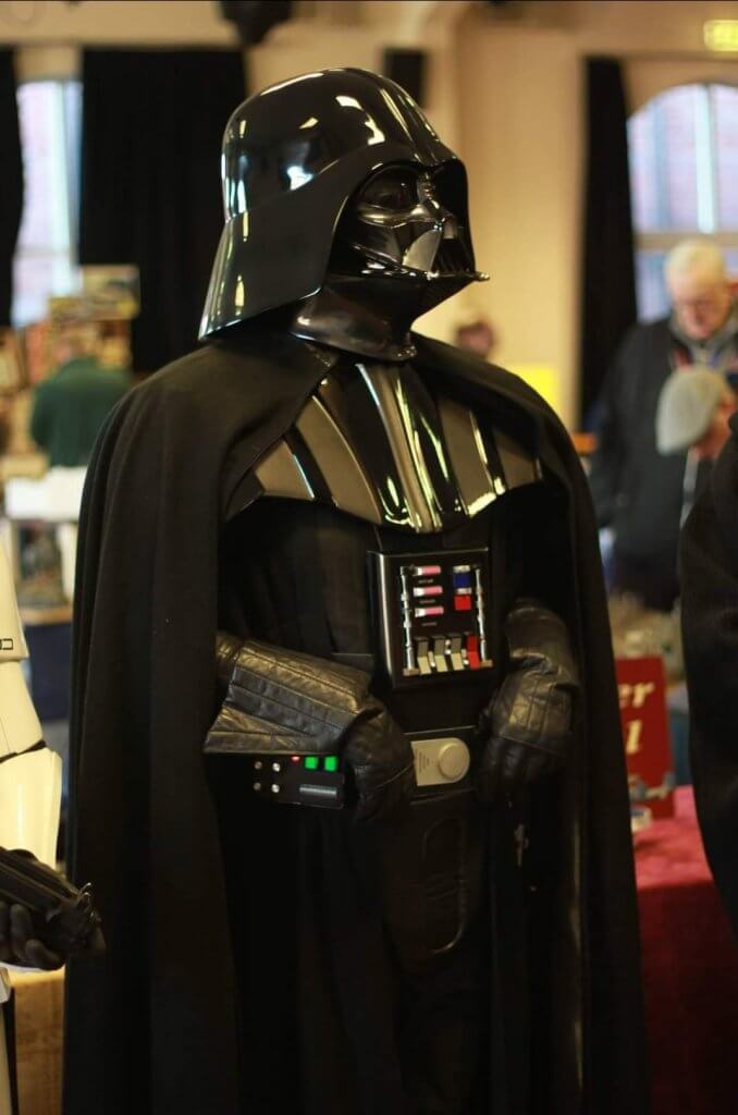 Stephen Robb in his Darth Vader costume for 501st UK Garrison