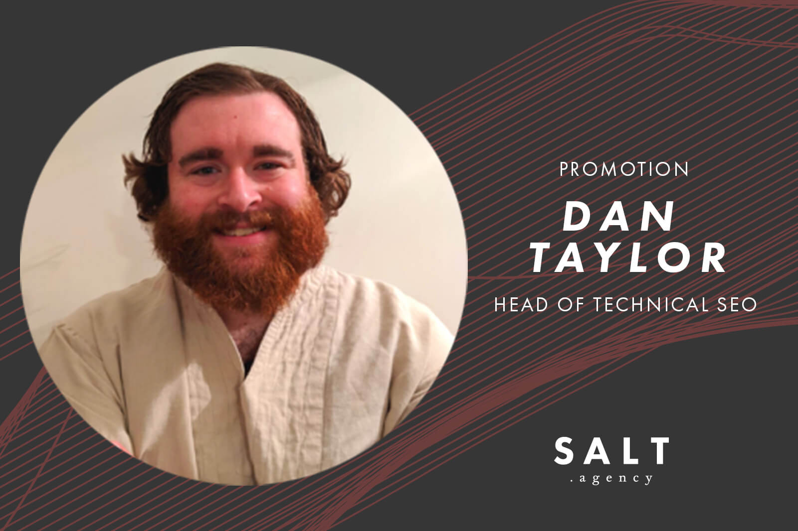 Dan Taylor promoted to Head of Technical SEO SALT.agency