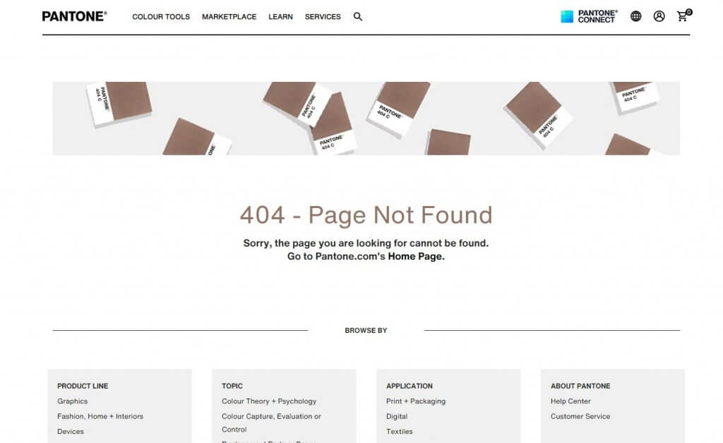 Pantone 404 page