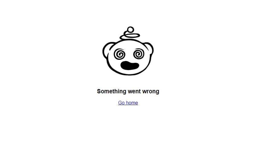 Reddit 404 page