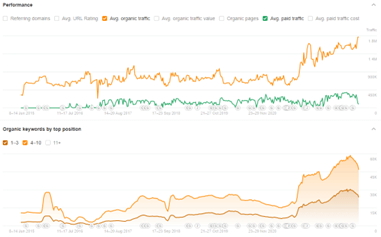 Buckle paid traffic and keyword rankings - Ahrefs